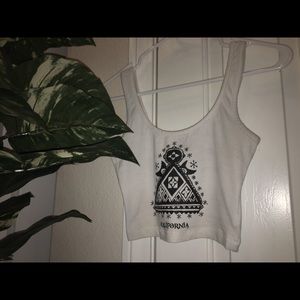 Kendall & Kylie ‘Kalifornia’ crop top